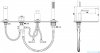 Kohlman Experience 4-otworowa bateria wannowa chrom QB244E